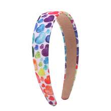 1/10pcs Scallion Powder Flower & Heart Headband, Sweet Hair Hoop Versatile For Party, Daily, School, Holiday Wear