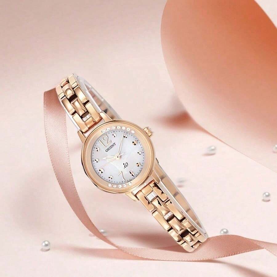 Orient Reloj de cuarzo elegante de moda para mujer SWD09002W0 - Blanco - Ver 1