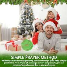 Christmas Gift Exchange Dice Game - Party Game Toy For Holiday Gatherings & Family Fun