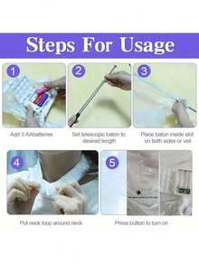 Alas con luces LED de colores brillantes con varita y capa, regalo para festivales y celebraciones, decoración de escenario, decoración navideña y de San Valentín, decoración del hogar, decoración para fiestas temáticas - Multicolor - Ver 4