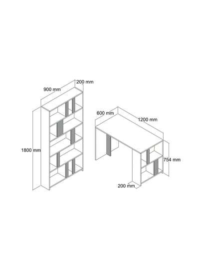 Dmora Desks Workstations view 3