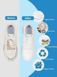 1/2PCS 鞋洗衣机袋，洗衣机和烘干机用的洗衣鞋清洁袋，可重复使用的洗衣袋网眼洗衣袋，适用于成人和儿童的鞋子，我们的鞋洗衣机袋，360° 鞋洗衣机袋 - 防变形，可机洗，可风干，保护性洗衣袋内衬厚羊毛，非常适合运动鞋和休闲鞋，