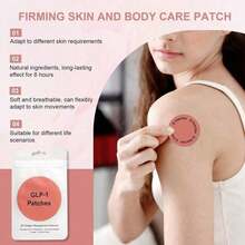 GLP-1 Patches By Kind Patches Unisex,Firming Skin Care Women,GLP 1 Patch Body Care Mild All Skin (1 Pack - 30 Count)