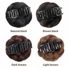 Elegante pinza para el cabello negra, perfecta para peinados de mujer - con un diseño dentado para un agaruro, fácil de usar, adecuada para coletas y moños, accesorio de cabello ideal para bodas, fiestas y ocasiones formales; diseño elegante y encantador, cómoda y segura de usar Pinzas de moda para el cabello en invierno