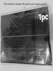 1 bucată de material textil țesut rezistent, conceput pentru grădinărit și amenajarea peisagistică. 300 cm * 100 cm este materialul ideal pentru acoperirea solului pentru straturi de flori, grădini de legume, straturi de plante înălțate, alei, terase și zone cu gazon. Suprimă eficient buruienile și promovează un sol sănătos: Materialul textil negru blochează perfect lumina soarelui pentru a inhiba complet creșterea.