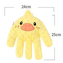 1片泰迪熊图案安抚手掌哄宝宝入睡防惊跳按压式哄宝宝入睡有安全感（手掌方向随机不分左右） - 彩色 - 查看 3