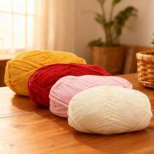 1 pièce, 50g/pièce, peut être utilisé pour les chapeaux, les écharpes, le crochet, les pantoufles et le tricot fait main.