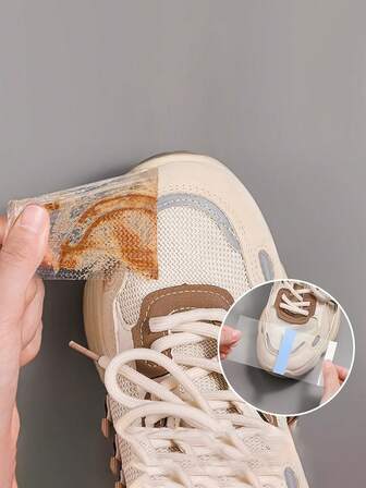 30 Pieces Of Self-Adhesive Shoe Anti-Fouling Stickers, Invisible And Durable Anti-Fouling Shoe Stickers, Waterproof Transparent Anti-Fouling Film, Toe Protection Film, Rainy Day Dry Shoes Transparent Waterproof Anti-Fouling Stickers, Disposable Cleaning Stickers, Suitable For Men's And Women's Shoes, Sneakers, Boots, Shoes, Rainy Day Essentials, Multi-Functional Footwear,