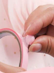 2 Stücke/3 Stücke/4 Stücke/5 Stücke, 2/3/4/5 Farben zufällig gemischt mit Klebeball Klebeband Macaron Kinder Klebedruck reduzierendes Klebeball Spielzeug zum Selbermachen