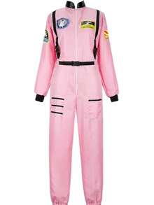 宇航员圣诞角色扮演服装；批发太空服，适用于团体聚会、年会、太空角色扮演 - 彩色 - 查看 22