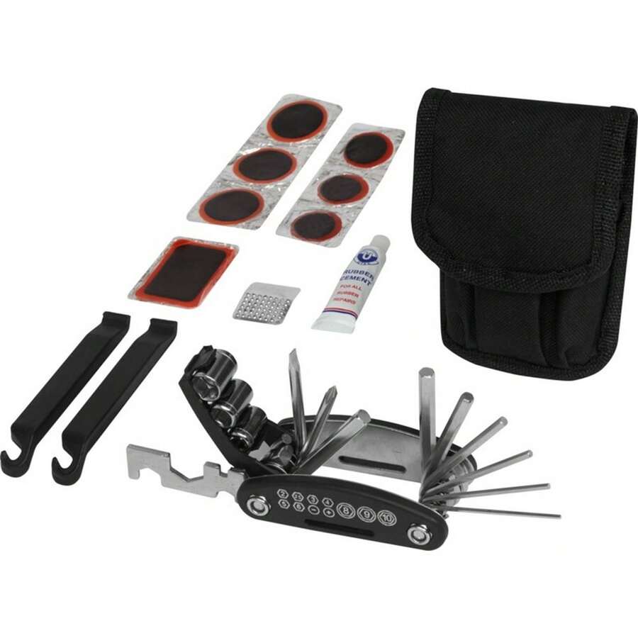 Bullet Wheelie Bicycle Repair Kit (Black)
