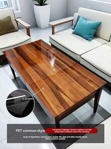 1 Roll Of Transparent Countertops Protective Film, Waterproof, Oil Proof, Heat Resistant (450°F),Self-Adhesive Cover For Kitchen,Cabinets, Tables, Furniture & Marble Surfaces - Multicolor - View 7