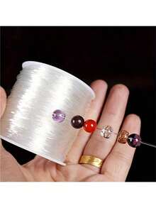 100M Plastic Crystal DIY Beading Stretch Cords Elastic Line Jewelry Making Supply Wire String Jeweleri Thread String