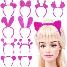 10-Piece Set Of Doll Clothing And Accessories, Including 5 Shimmery Dress Outfits And 5 Random Headpieces, Suitable For Dolls Measuring 11.5 Inches In Size (Excluding The Doll Itself). - Multicolor - View 3