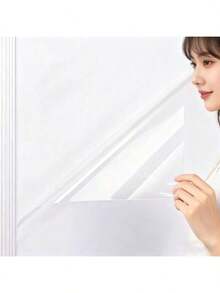 1 Roll Of Transparent Countertops Protective Film, Waterproof, Oil Proof, Heat Resistant (450°F),Self-Adhesive Cover For Kitchen,Cabinets, Tables, Furniture & Marble Surfaces - Multicolor - View 1