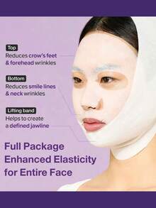 numbuzin 9 NAD Bio-Lifting 多功能遮瑕面膜（4片装+赠品），紧致提拉，多功能遮瑕，深层修护，抗衰老，密集护理，日常护理，韩国化妆品，20毫升-28毫升/0.67液盎司-0.94液盎司 *4