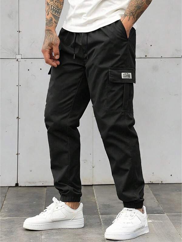 Men's Outdoor Casual Cargo Pants, Multi-Pocket Design, Versatile, Autumn/Winter