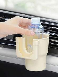 1pc Car Storage Cup, Car Air Vent Cup Holder, Phone Holder, Multifunctional Cup Holder, Beverage Organizer, Trash Can, Multifunction Storage Rack,Can Be Used In Multiple Scenes To Hold Mobile Phones, Drinks And Small Items, And Can Be Used As A Car Storage Trash Can,Multi-Function Mobile Phone Holder - Multicolor - View 3