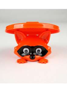 حامل ورق التواليت على شكل الراكون - ديكور حمام مطبوع ثلاثي الأبعاد مضحك، مقاوم للماء والرطوبة - هدية حيوان فريدة للمحبين للحيوانات الأليفة