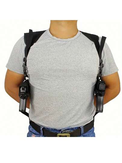 Concealed Tactical Underarm Holster, Suitable For Various Gun Types, Essential For Holster Enthusiasts And Cosplay Fans, Canvas Material