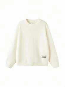 Balabala BalaOne Girls' Sweater 2025, Winter Knit Base Layer For Boys & Girls - Milky White - View 4