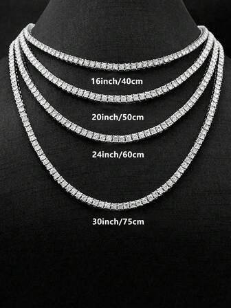 1 Pc Male Fashion Exaggeration Popular With Celebrity Hip Hop Necklace