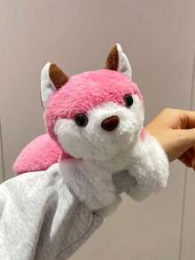 Cute Animal Plush Toys Including Elephant, Rabbit, Sloth, Raccoon And Unicorn, With Clapping Rings, Creative Design, Wearable On Wrist, Novelty Christmas And New Year Gifts For Friends, Plush Toys, Christmas, Fun Stuffed Animals - Multicolor - View 6