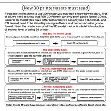 EasyThreed Mini 3D Printer K10 For Fun Print Size 100x100x100mm Compatible With Filament PLA Or TPU 1.75mm - White - View 10