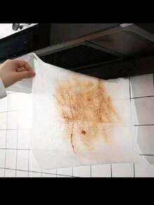 Rolă de 5 m pentru hotă de bucătărie rezistentă la temperaturi ridicate, filtru absorbant de ulei cu autocolant și membrană rezistente la ulei - Mențineți bucătăria curată și proaspătă, Bucătărie, Baie, Casă, Articole de uz casnic