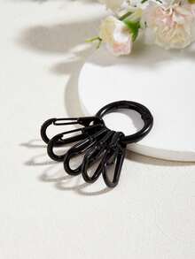 1 pieza Mini Mosquetón de Aleación con Clip de Resorte Micro, Adecuado para Mochilas, Llaves, Llaveros - 5 piezas de Llaveros Incluidos, Llavero Ligero, Mosquetón Multiusos Pequeño, Utilizable en Interiores y Exteriores. Los Usos en Interiores Incluyen Colgar Herramientas Eléctricas, Equipo de Camping, Herramientas y Suministros Automotrices. También Adecuado para Colgar Luces, Plantas en Macetas, Herramientas y Cajas de Almacenamiento del Garaje. Un Regalo Ideal para Novios, Esposos y Padres. Cordones para Bolsos con Soporte para Identificación Accesorios para Automóviles Adornos para Bolsos Navidad