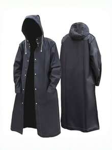 高品质男女通用连帽雨衣 - 可调节抽绳，全身防护，宽松运动版型，适合骑行、徒步、钓鱼 - 黑色，骑行装备 | 简约风格 | 功能性抽绳，春夏精选，伴娘礼物，房间装饰，卧室装饰，海滩，旅行，男士，女士，度假，可爱小物，母亲节礼物，卧室装饰，花园，厨房装饰，夏季，海滩，旅行必备，房间装饰，柔软舒适，毕业季 - 彩色 - 查看 7