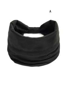 1 pieza Diadema elástica ancha de punto para mujeres, adecuada para decoración del peinado diario, turbante, diadema deportiva, artículos escolares, universidad, diademas para mujeres, pañuelos, accesorios para el cabello de invierno, elegante