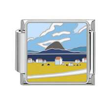 1/5/10/20/30/50pcs Stainless Steel Modular Bracelet Components, Romantic Starry Night Sky Series, DIY Detachable Bracelet Spring Cube