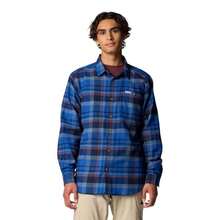 Columbia Pitchstone Heavyweight Flannel II Long Sleeve Shirt - Men's |  | Men Outdoor Hoodies & Sweatshirts - 大學海軍 - 查看 1