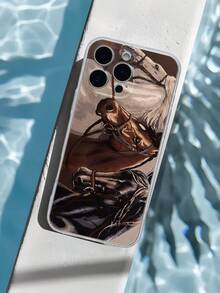 Transparent TPU Full Coverage Anti-Drop Protective Soft Case High-End Fashion Creative. Three Wild Horses Pattern Mobile Phone Case,Suitable For LPhone17/17Air/17ProMax/17Pro/16/15/14/13/12/11/XS/XR/X/7/8 Plus/Pro/Max&S25/S24/S23 Plus/Ultra. Suitable For New Fashion/Unisex/Handsome And Beautiful/Birthday Gift/Durable Anti-Stain And Anti-Fingerprint/Business Gift/Best Gift. - 無色 - 查看 6
