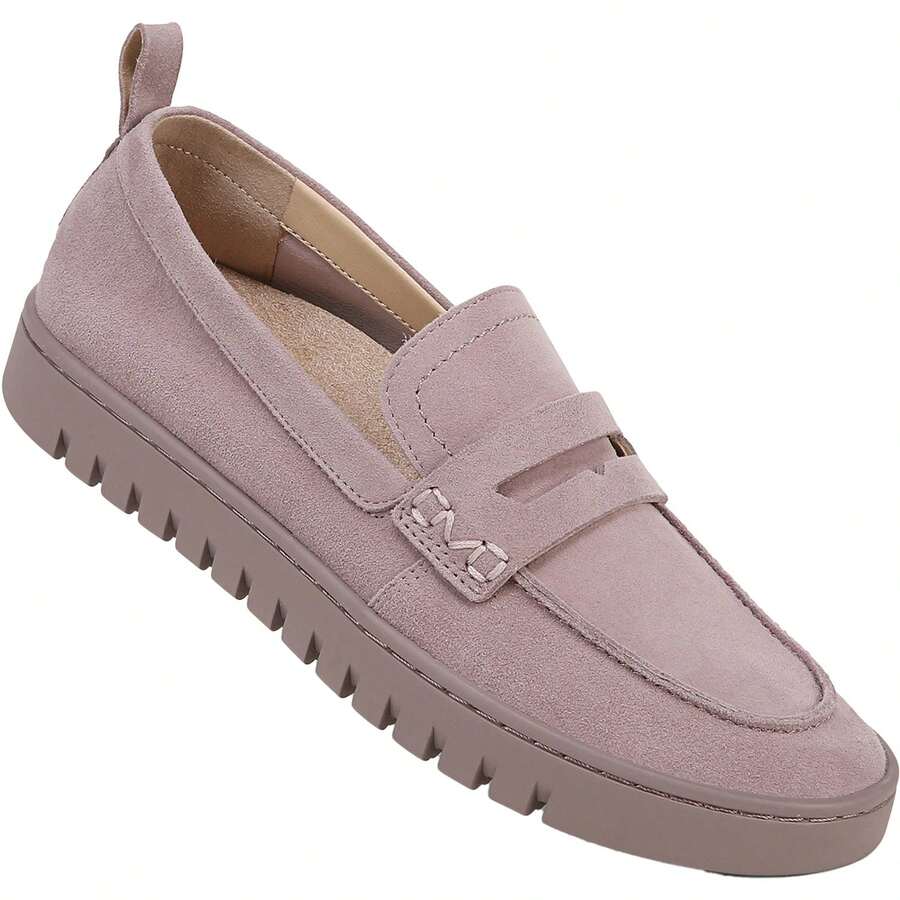 Vionic Women's Uptown Loafer - Black Shoes Women - Brown Shoes Women - Women's Gold Shoes -  Flats Women - Shoes For Women>Fall Women's Loafer Shoes - Magnolia Dusk Grey - Xem 1