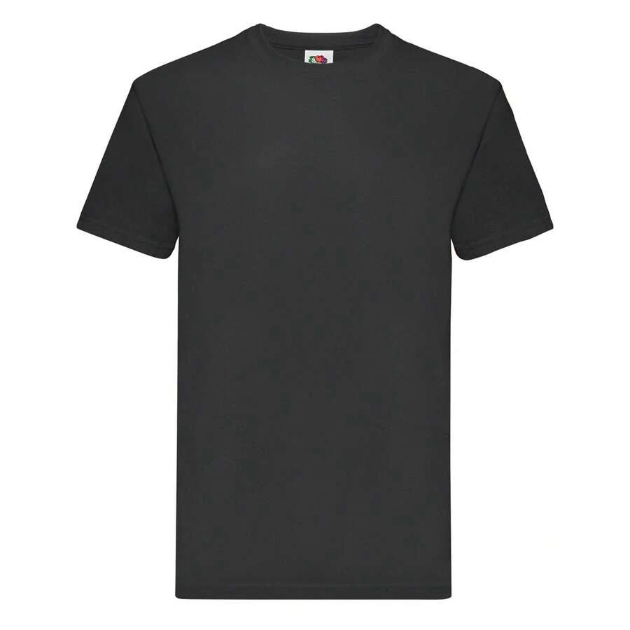 Fruit of the Loom Mens Super Premium TShirt (Black) - 咖啡棕 - 查看 1