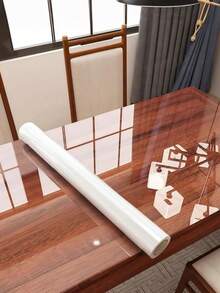 1 Roll Of Transparent Countertops Protective Film, Waterproof, Oil Proof, Heat Resistant (450°F),Self-Adhesive Cover For Kitchen,Cabinets, Tables, Furniture & Marble Surfaces - Multicolor - View 10