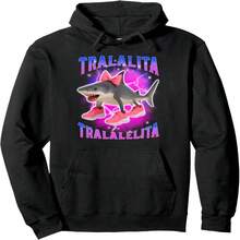 Tral Tralalelita Funny Italian Brainrot Halloween Pullover Hoodie - Hitam 22 - View 1