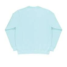 SG Mens Long Sleeve Crew Neck Sweatshirt Top (Sky Blue) - 藍色 - 查看 2