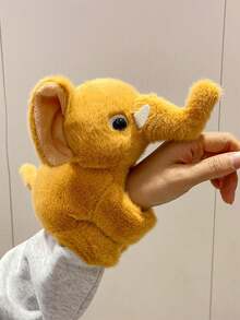 Cute Animal Plush Toys Including Elephant, Rabbit, Sloth, Raccoon And Unicorn, With Clapping Rings, Creative Design, Wearable On Wrist, Novelty Christmas And New Year Gifts For Friends, Plush Toys, Christmas, Fun Stuffed Animals - Multicolor - View 18