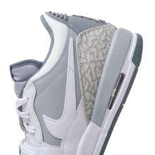 Nike 儿童款 Air Jordan Legacy 312 Low (GS) 休闲运动鞋，轻便舒适，CD9054-005 - 狼灰/白/冷灰/校園紅 - 查看 7