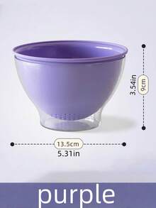 1pc 2-In-1 Thickened Fruit Bowl & Vegetable Basket, Cute Dual-Layer Washing Draining Basket For Home Use,Kitchen Items For Ultimate Kitchen Efficiency With Cozy Fall& Winter Styles, Sink Side Hygienic Kitchen Tools