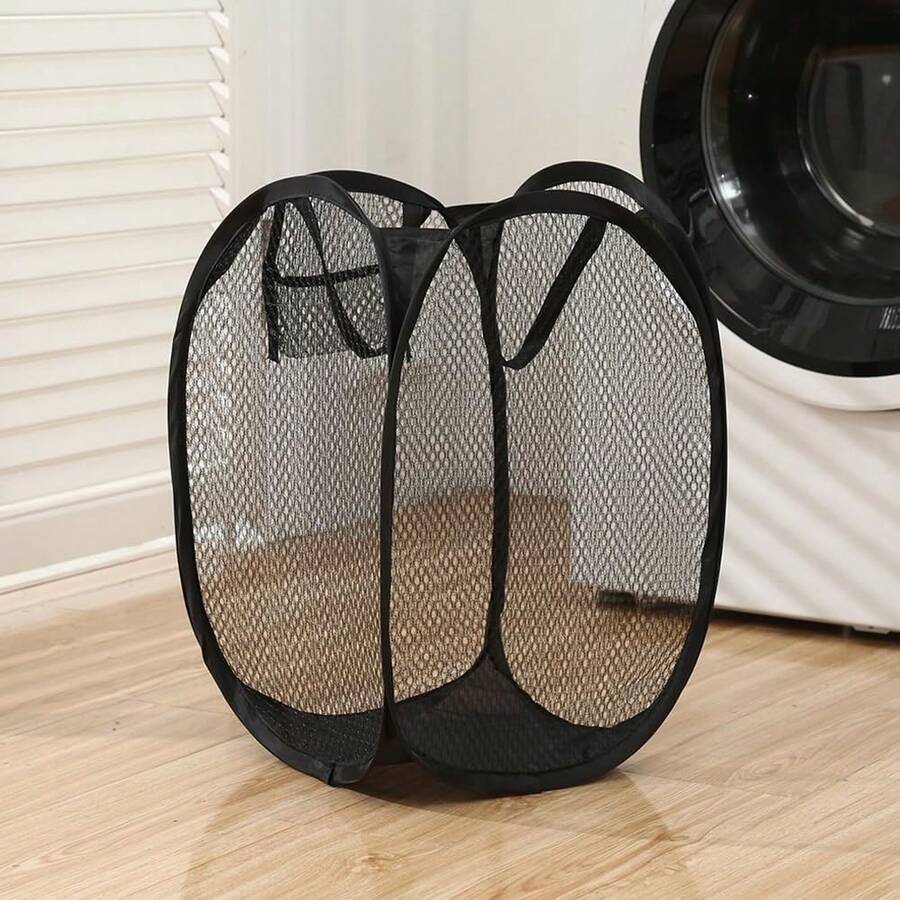 1pc Clothes Organizer Summer Dresses Storage Organizer For Women During Travel Cartoon Animal Print Laundry Basket, Large Capacity Dirty Clothes Storage Basket For Household Laundry Hamper - Multicolor - View 1