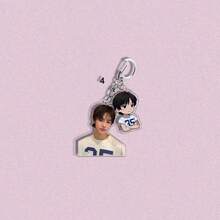 CORTI/S Fandom Keychain, An Qian-Hao, Gold Master Training Peripheral Keychain Accessory - Multicolor - View 7
