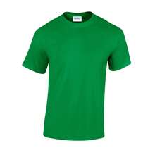 Gildan Unisex Adult Heavy Cotton TShirt (Irish Green) - 綠色 - 查看 2