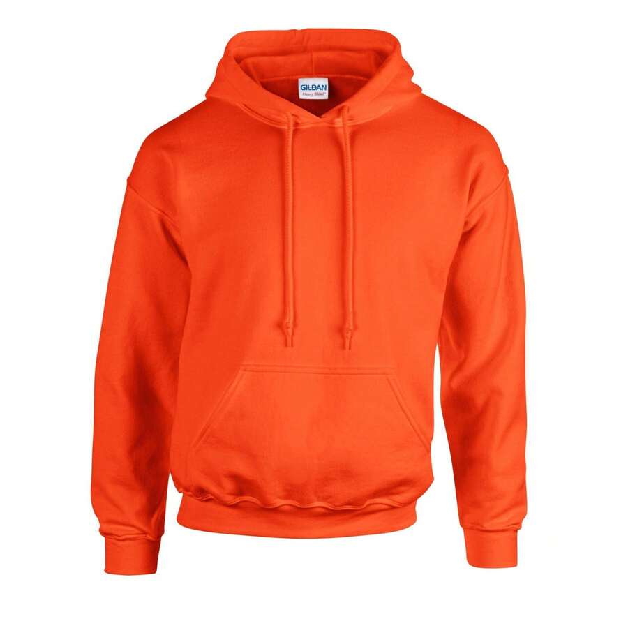 Gildan Unisex Adult Heavy Blend Hoodie (Orange) - Orange - View 1