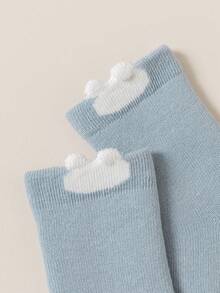 12 Pairs Baby Boys' High Quality Combed Cotton 3D Bear Design Soft & Skin-Friendly Thick Warm Socks - Multicolor - View 9