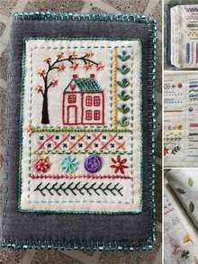 1 Piece DIY Embroidery Guide, Embroidery Stitch Tutorial, Sewing Guide For Beginners, Improve Your Craft Skills, Suitable For Beginners And Embroidery Enthusiasts