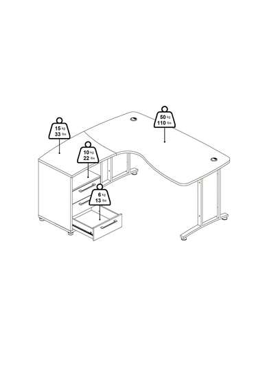 Dmora Desks Workstations view 6